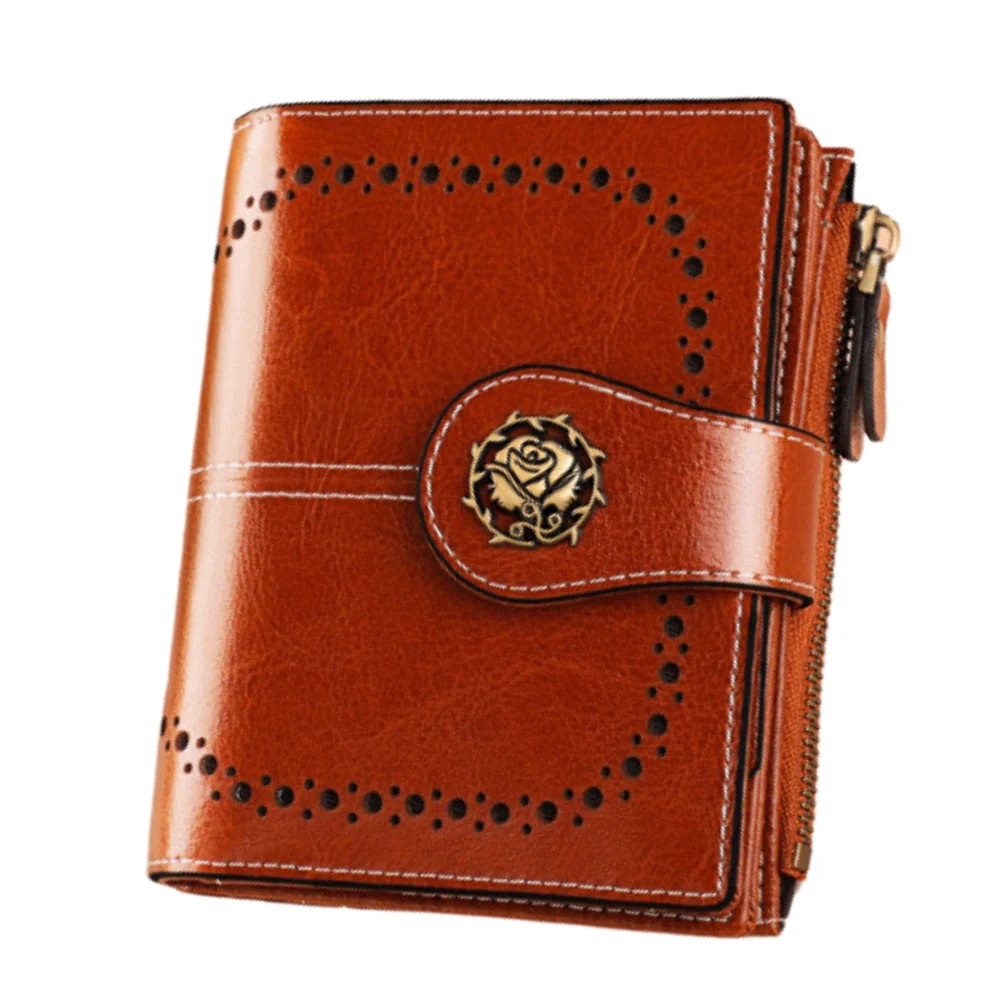 BILLETERA DE CUERO VACUNO 3507 DISEÑO MODERNO CON RFID. MUJER - 9