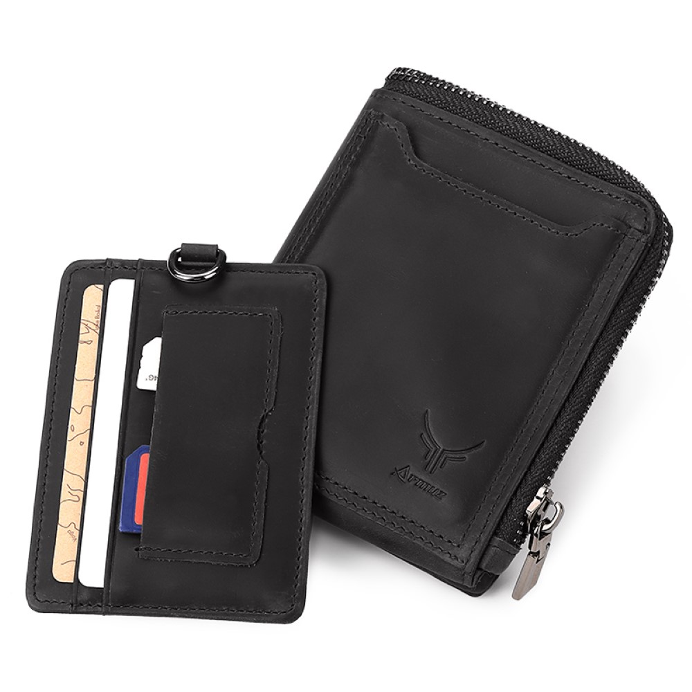 BILLETERA DE CUERO VACUNO DE ALTA GAMA BP905 RFID DISEÑO MODERNO - 8
