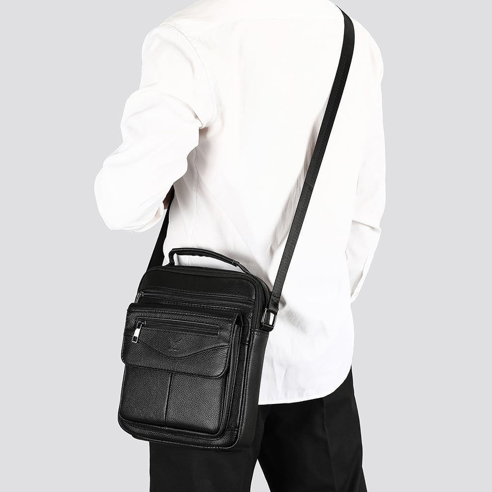 MORRAL DE CUERO VACUNO 6226 - 2
