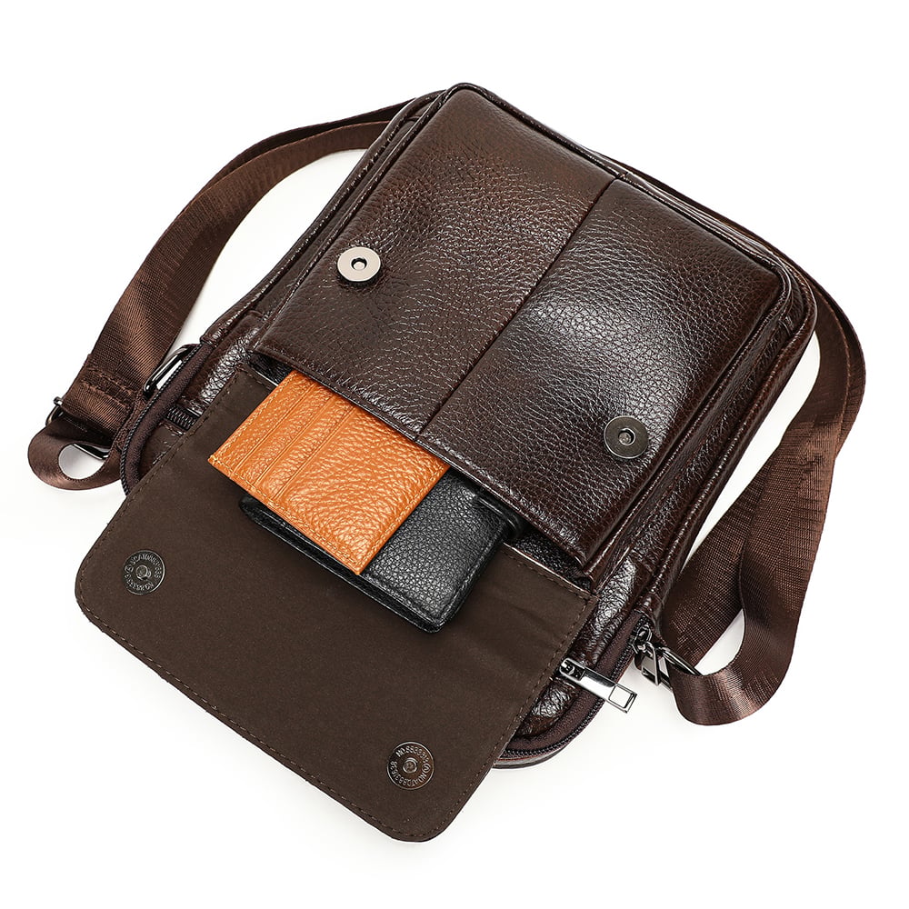 MORRAL DE CUERO VACUNO 6226 - 8