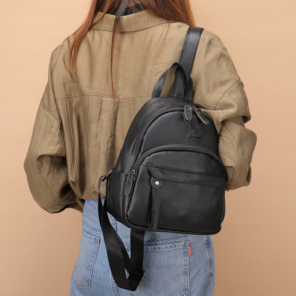 MOCHILA DE CUERO VACUNO IDALIA 319 - 6