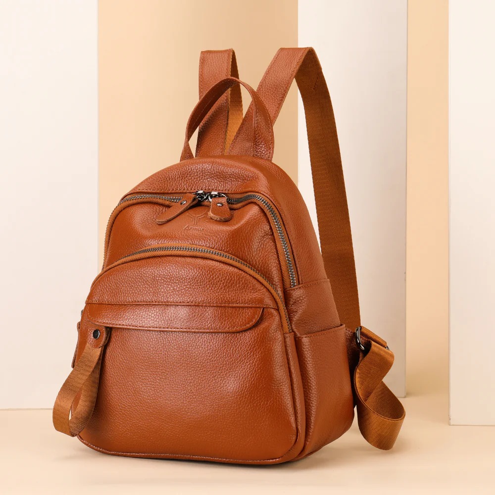 MOCHILA DE CUERO VACUNO IDALIA 319 - 10