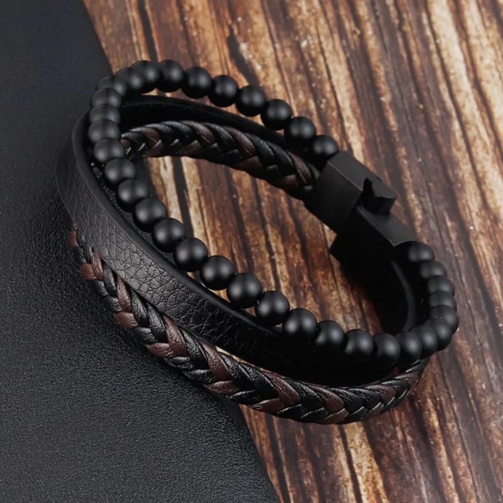 PULSERA DE CUERO MAGNO - 3