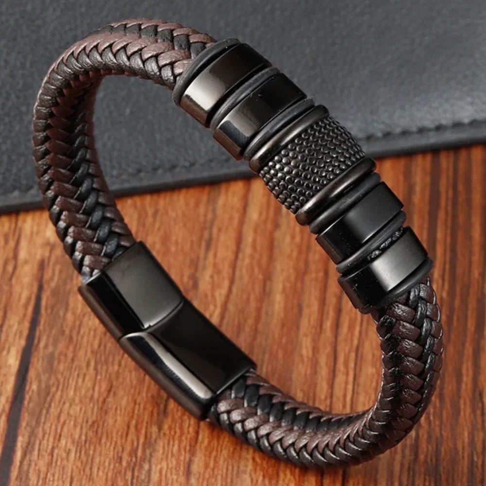 PULSERA DE CUERO TOBÍAS - 1