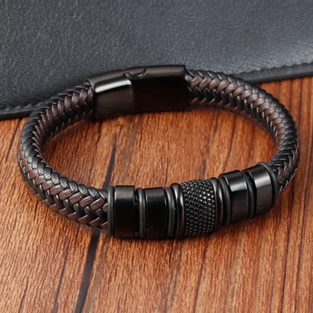 PULSERA DE CUERO TOBÍAS - 3