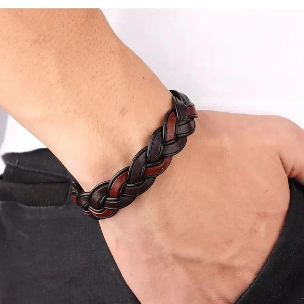 PULSERA DE CUERO DULIO - 1