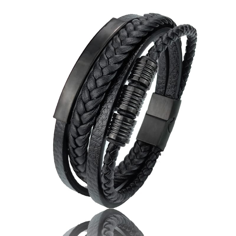 PULSERA DE CUERO EOLO - 2