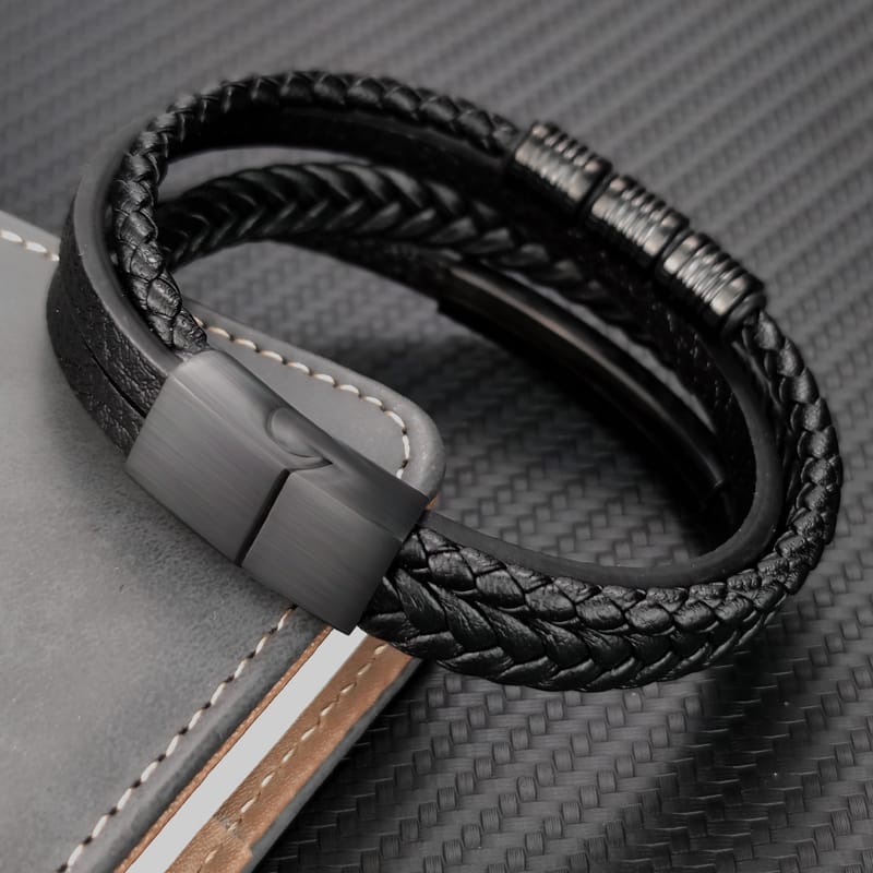 PULSERA DE CUERO EOLO - 3