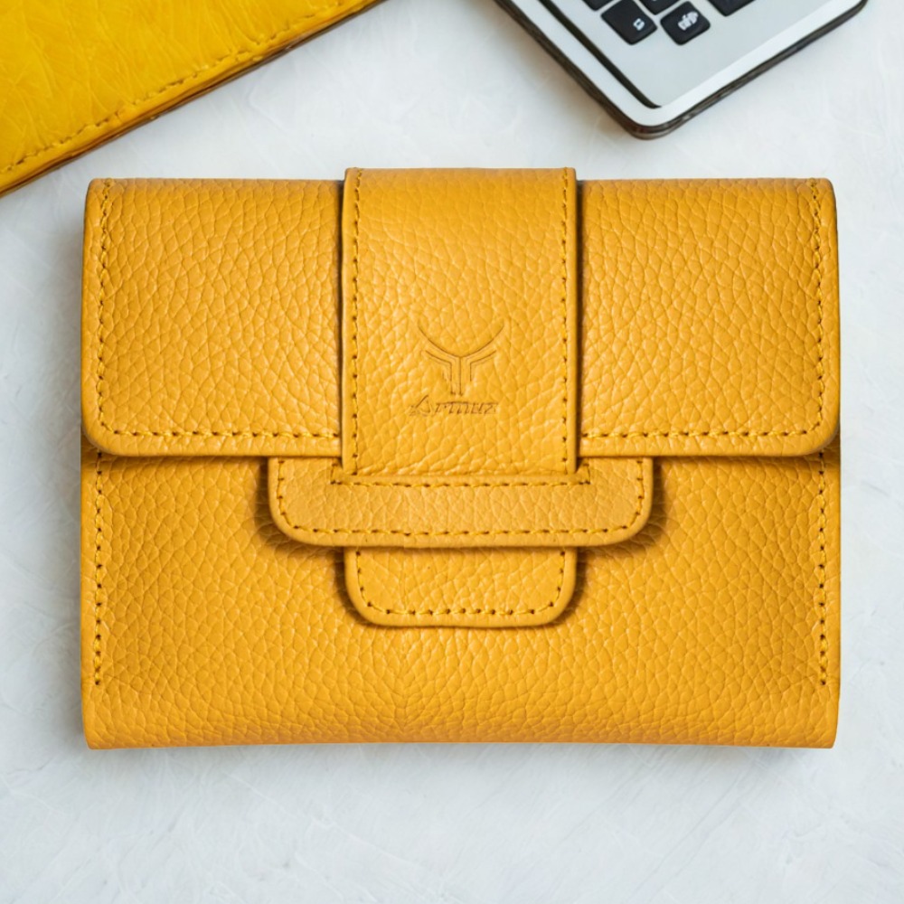 BILLETERA DE CUERO VACUNO PREMIUM ARW08-1. MUJER - 1
