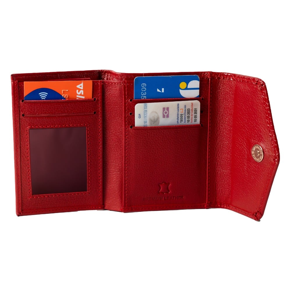 BILLETERA DE CUERO VACUNO ARW09 DAMA - 2