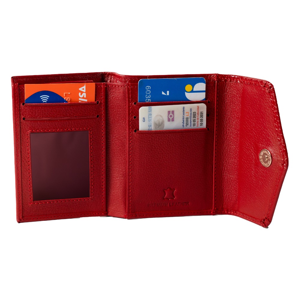 BILLETERA DE CUERO VACUNO ARW09 DAMA - 2