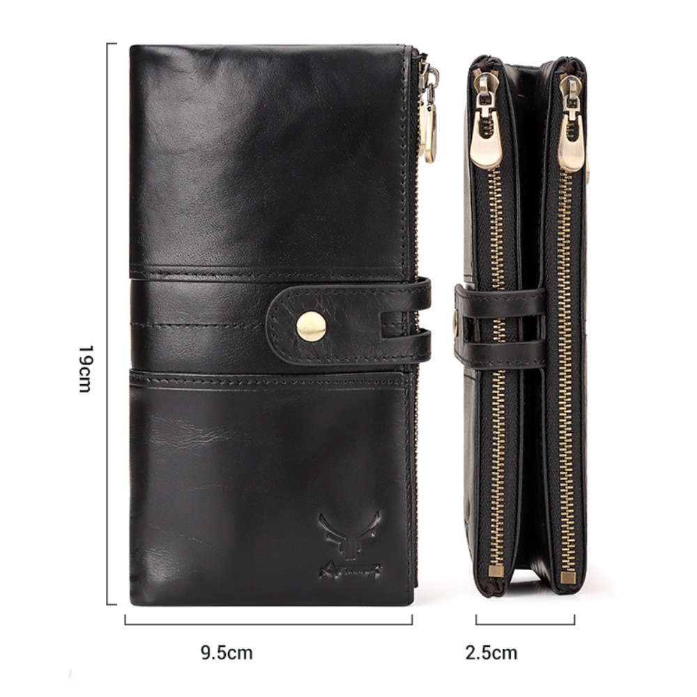 BILLETERA DE CUERO VACUNO PARA MUJER BP803 - 9