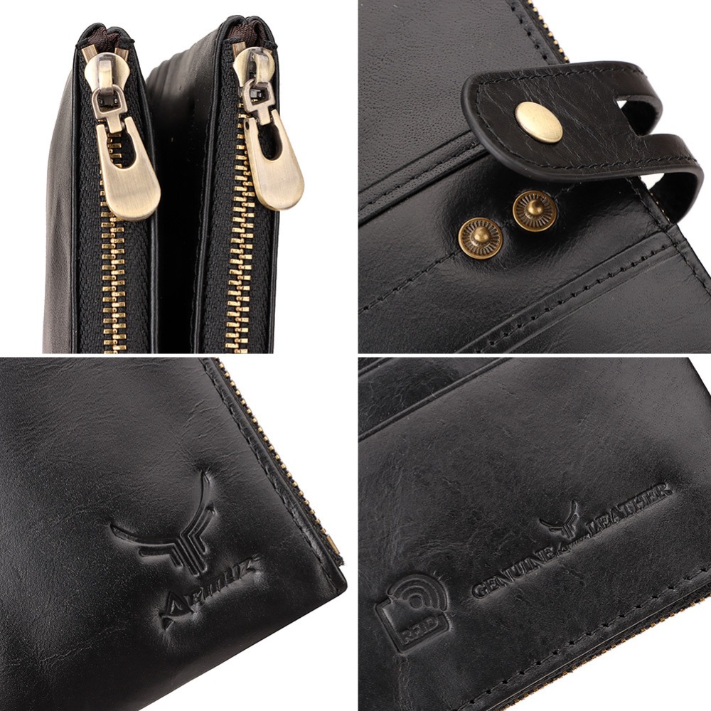 BILLETERA DE CUERO VACUNO PARA MUJER BP803 - 10