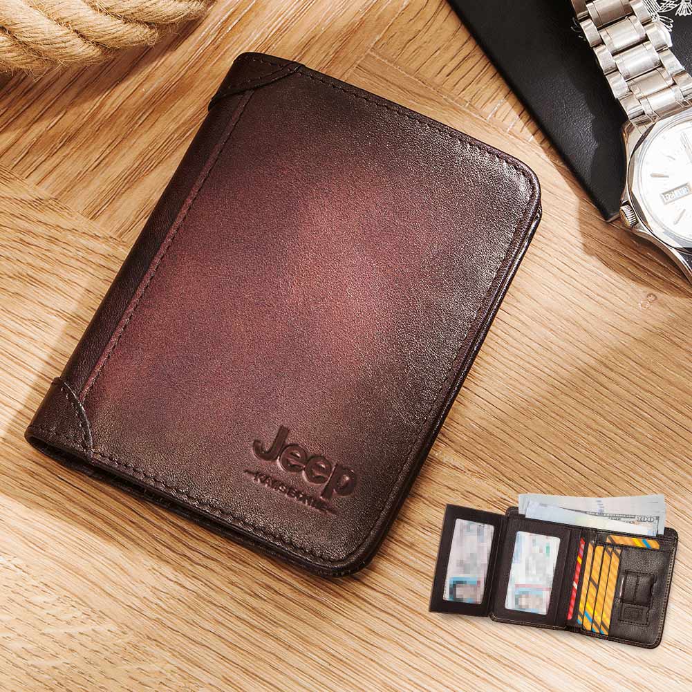 BILLETERA J-KAVIS DE CUERO VACUNO BP722 - 8