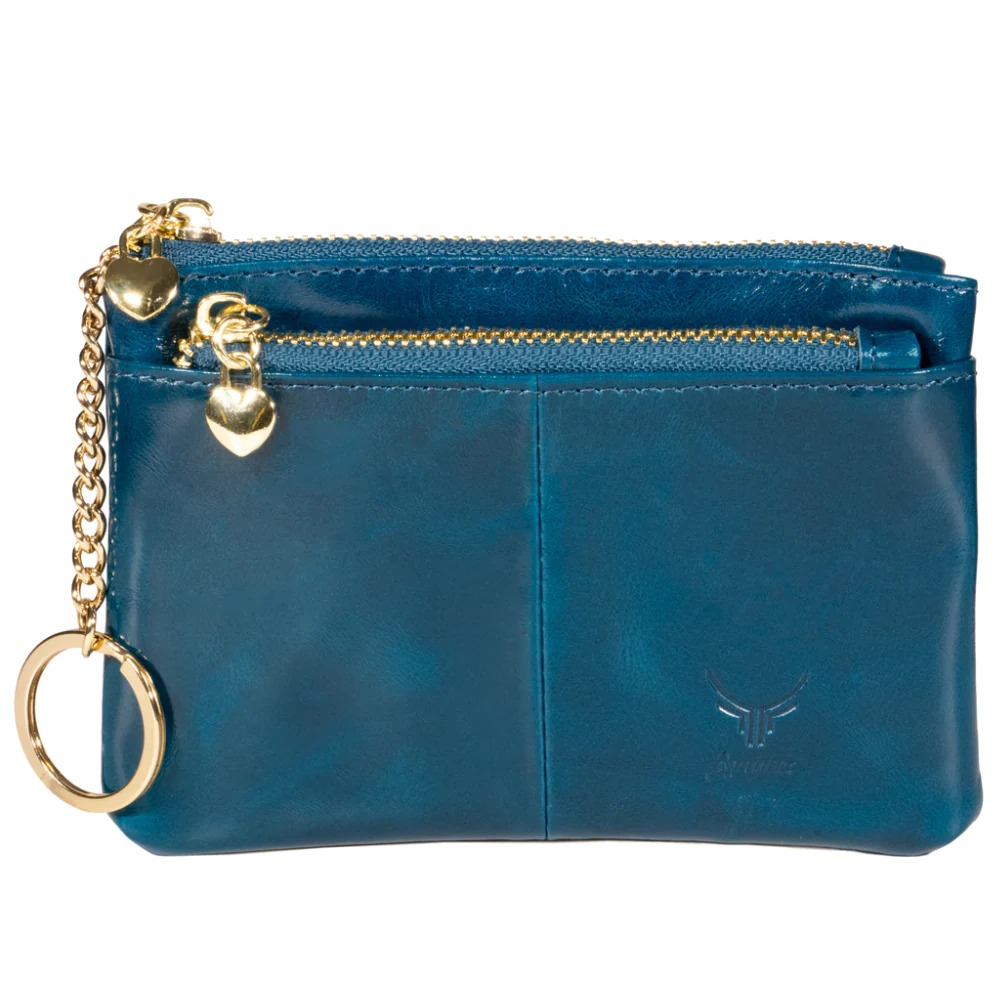 MONEDERO DE CUERO VACUNO LOVE 2039 - 7
