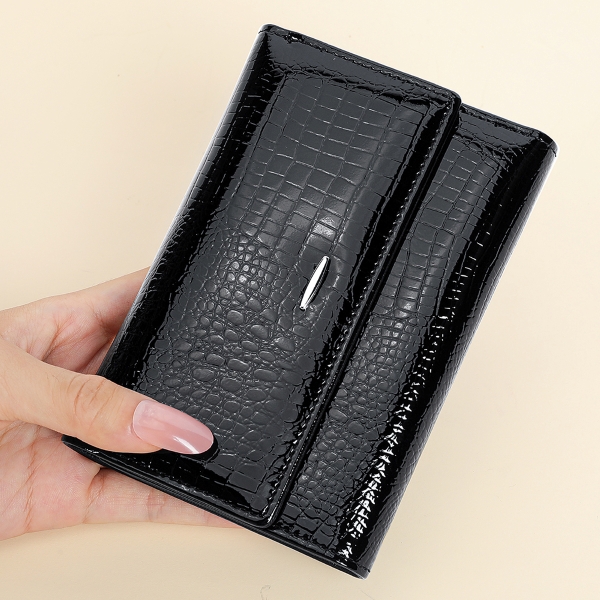 BILLETERA DE CUERO VACUNO PARA DAMA 1106 - 5