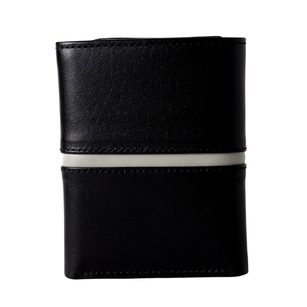 BILLETERA DE CUERO VACUNO PREMIUM DE TRES CUERPOS AR19 - 6