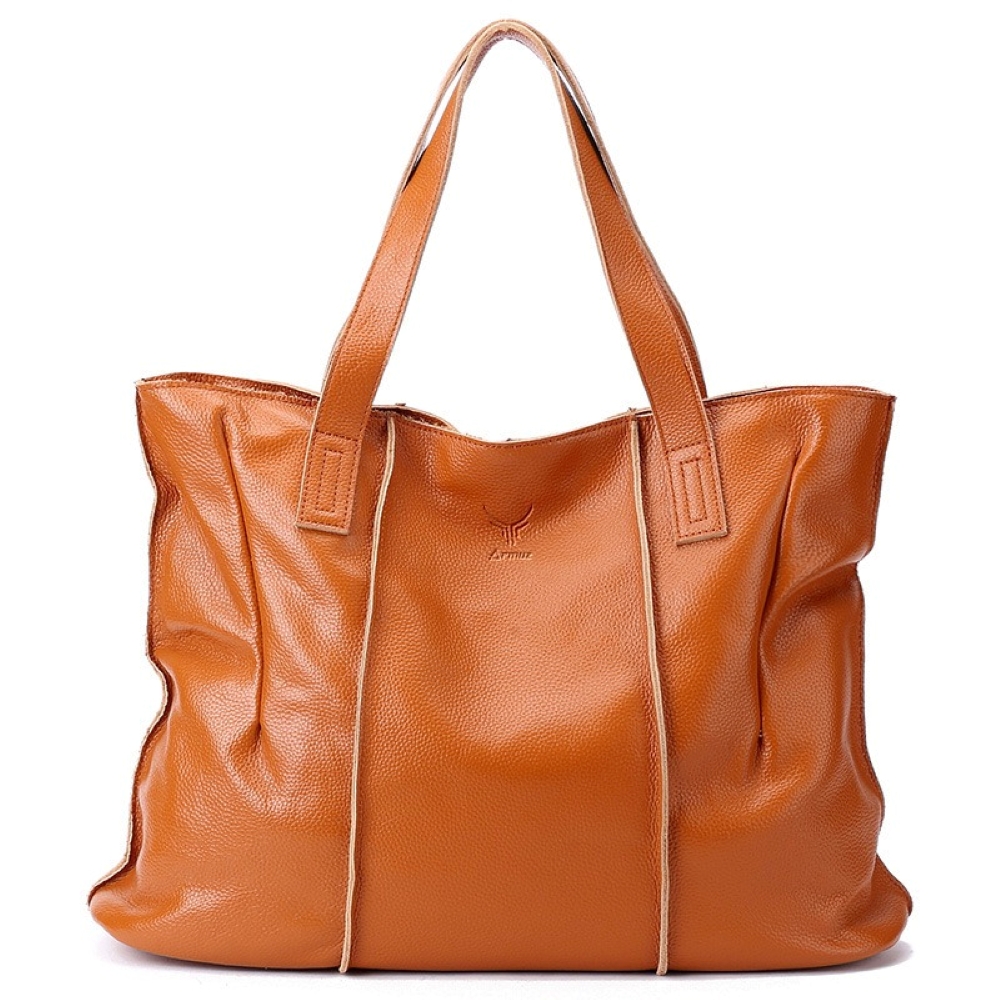 BOLSO DE CUERO VACUNO DE ALTA CAPACIDAD -8692- - 4