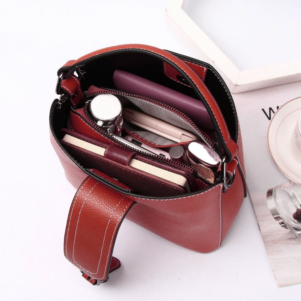 CARTERA DE CUERO VACUNO DE DISEÑO MODERNO -6021- - 7
