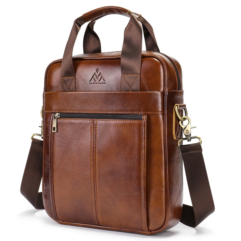 MORRAL DE CUERO VACUNO ALDEBARÁN 8577 - 1