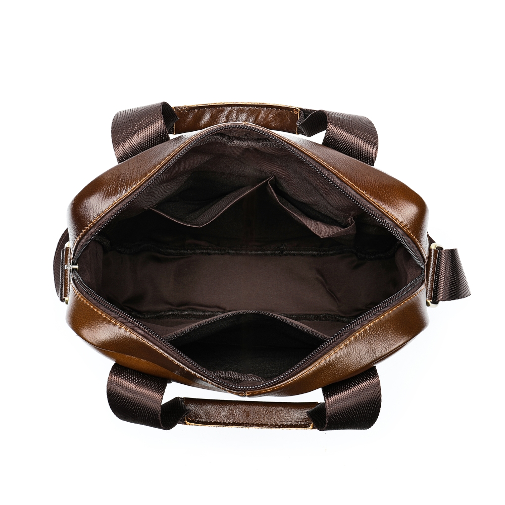 MORRAL DE CUERO VACUNO ALDEBARÁN 8577 - 3