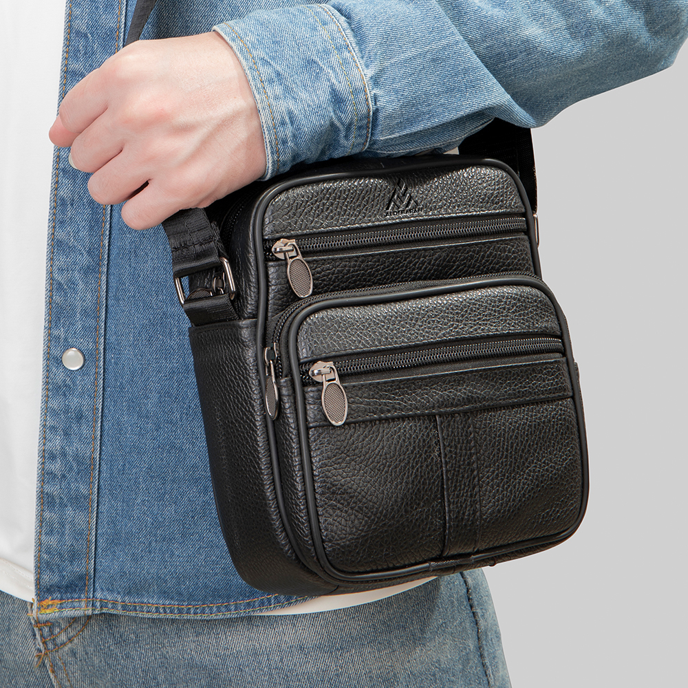 MORRAL DE CUERO VACUNO ALDEBARÁN 6108 - 6
