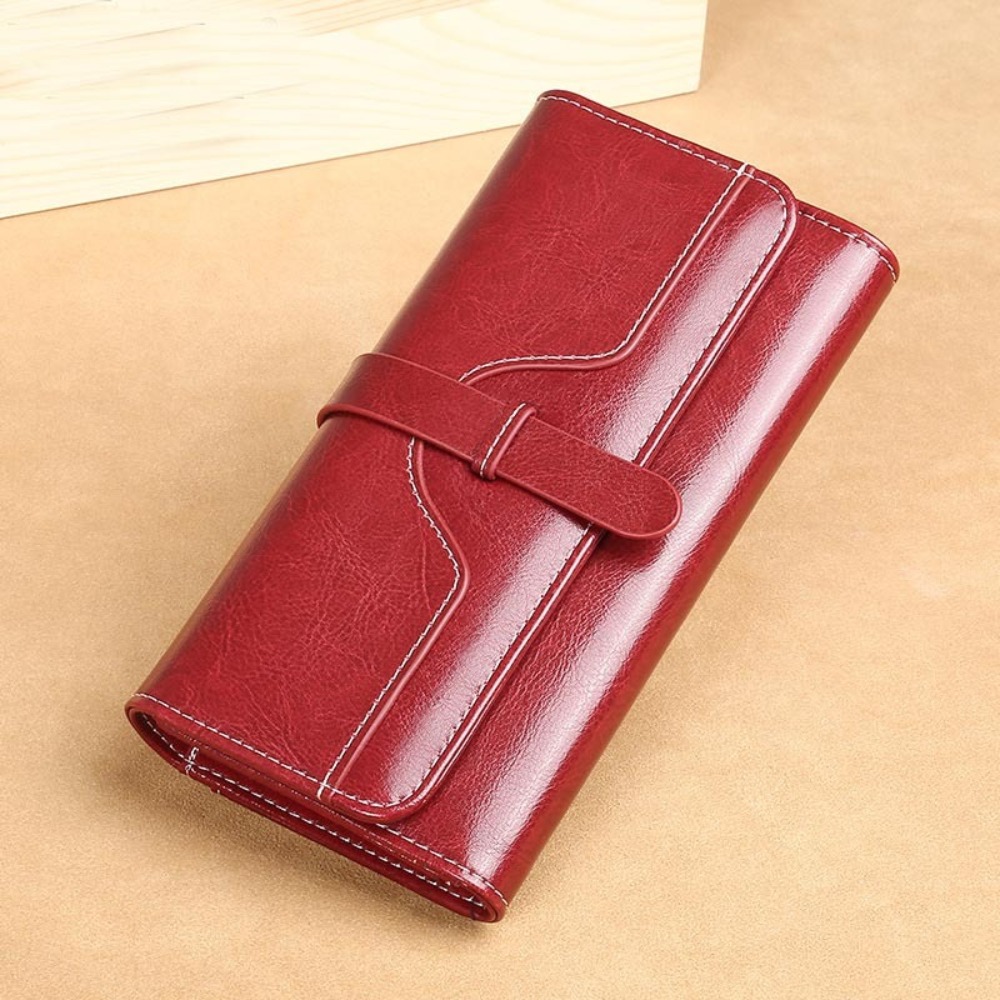 BILLETERA DE CUERO VACUNO EJECUTIVA 5160 CON RFID. MUJER - 4