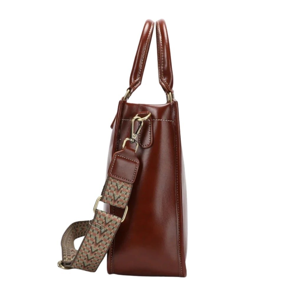 CARTERA DE CUERO VACUNO 77175 DISEÑO MODERNO PARA TODA OCASIÓN - 5