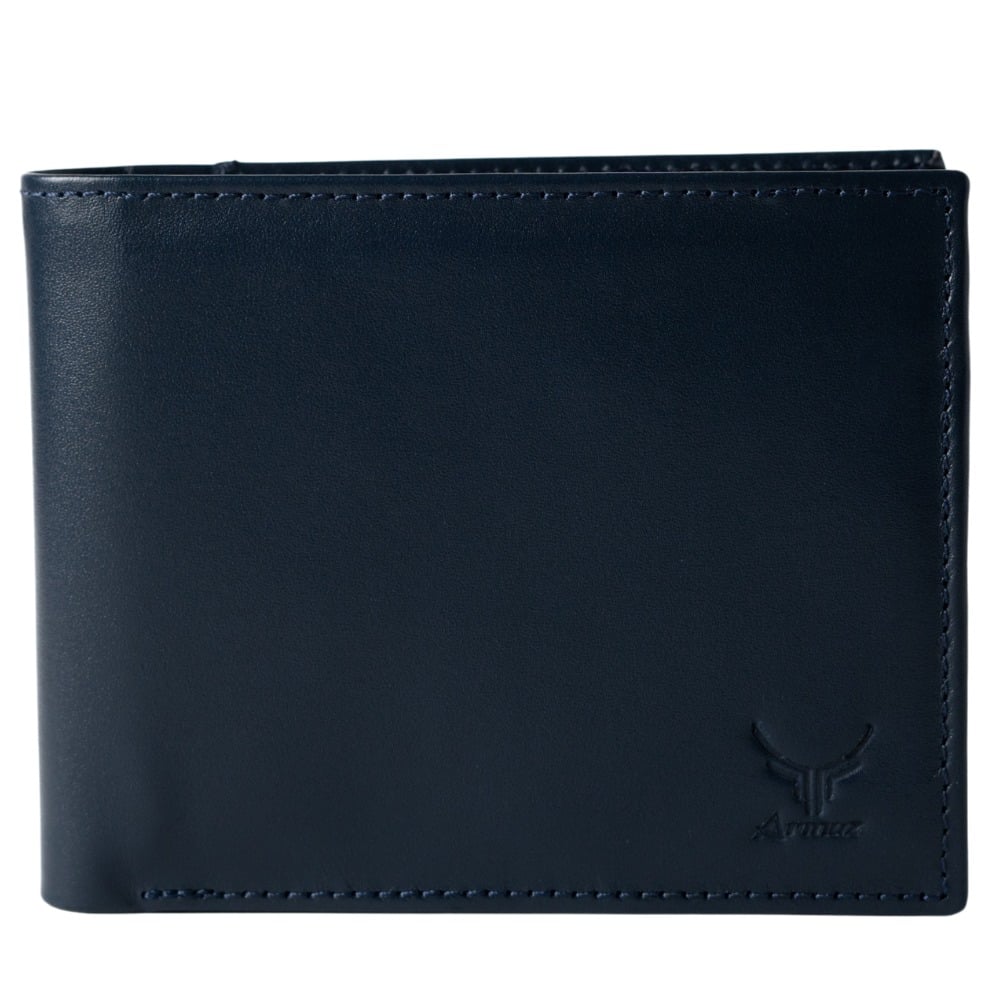 BILLETERA DE CUERO VACUNO PREMIUM CLÁSICA AR18 - 4