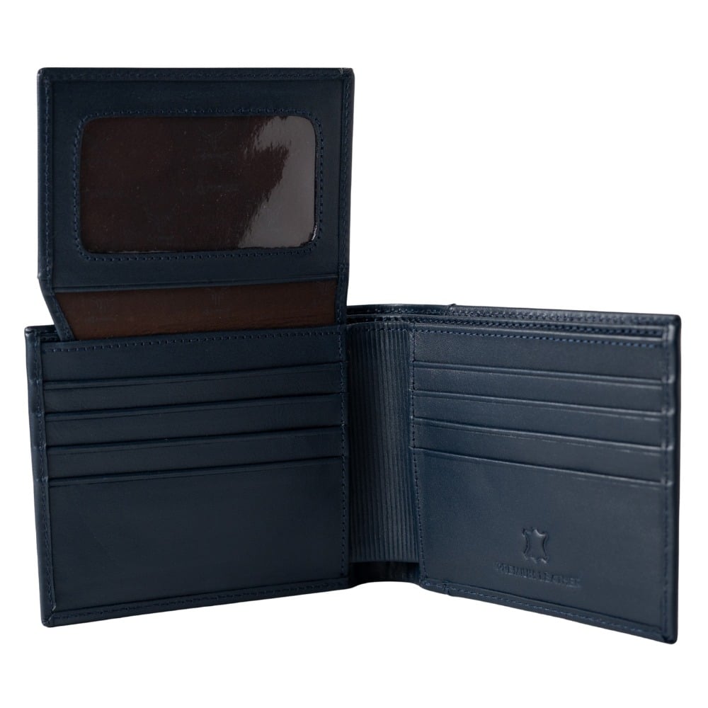 BILLETERA DE CUERO VACUNO PREMIUM CLÁSICA AR18 - 6