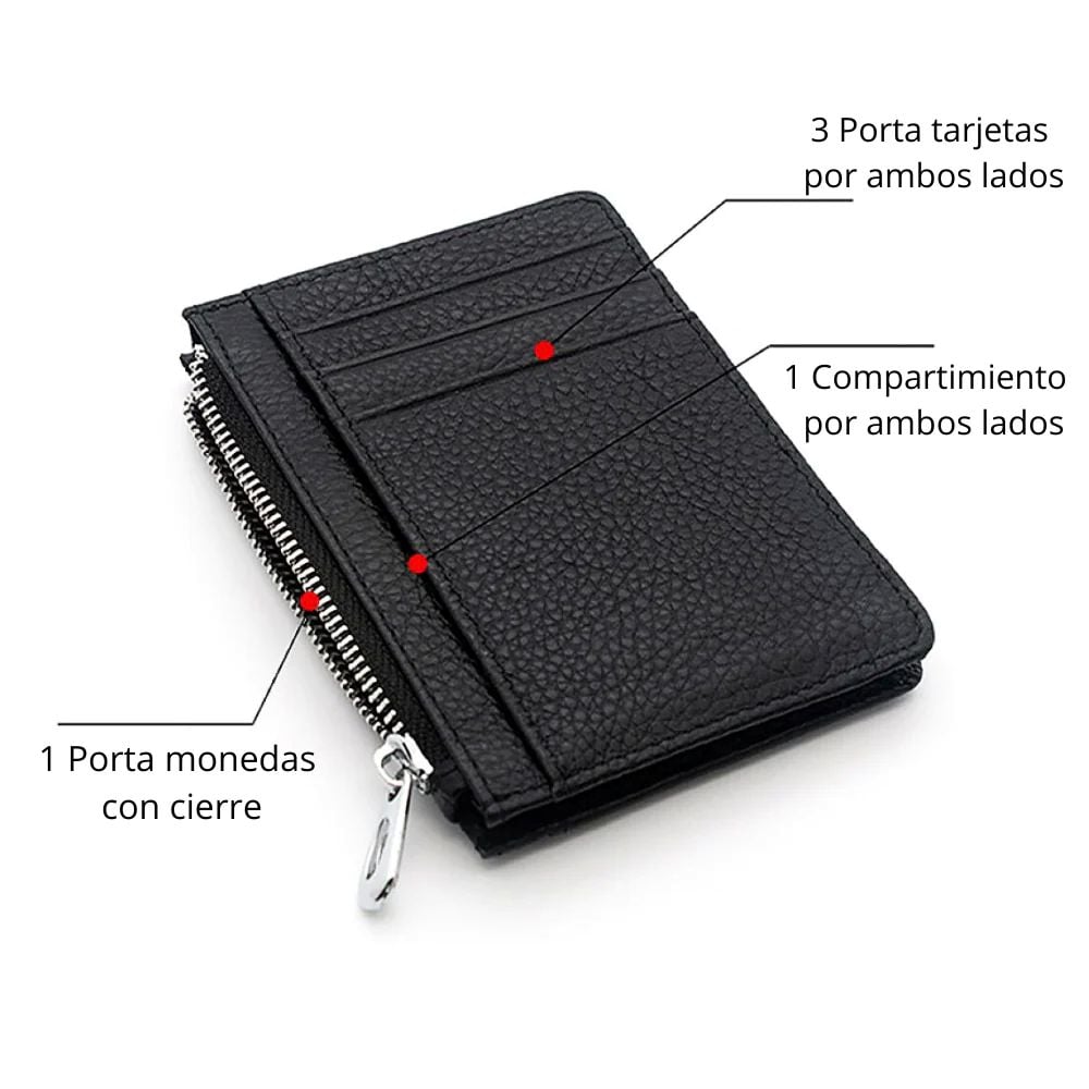TARJETERO DE CUERO - 688 - 5