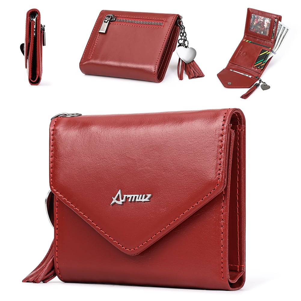 BILLETERA DE CUERO SLIM ARW11 - 5