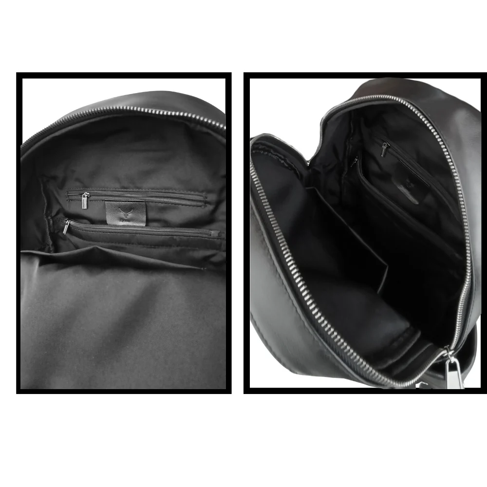 MOCHILA DE CUERO ARTEMISA 9292 (LAPTOP 13' + A4) - 2