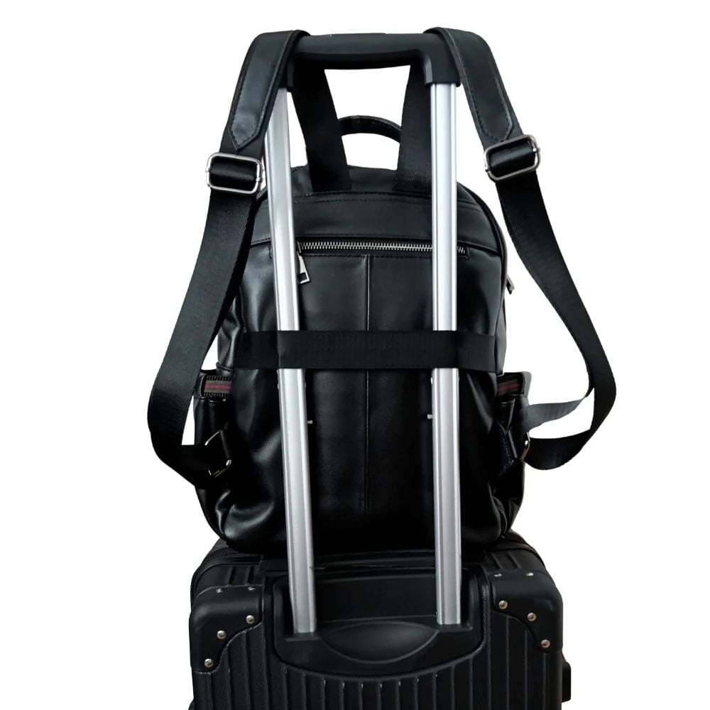 MOCHILA DE CUERO ARTEMISA 9292 (LAPTOP 13' + A4) - 3