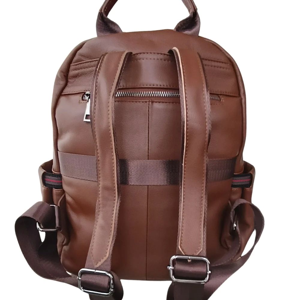 MOCHILA DE CUERO ARTEMISA 9292 (LAPTOP 13' + A4) - 8
