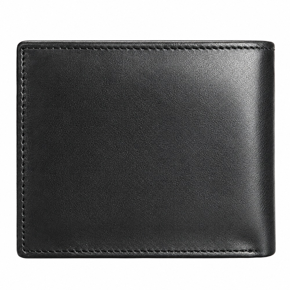 BILLETERA DE CUERO VACUNO CLÁSICA 1132 CON RFID - 5
