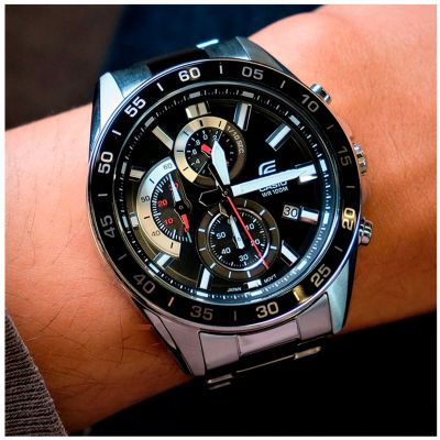 RELOJ CASIO HOMBRE ANÁLOGO EDIFICE EFV-550D-1AV - 4