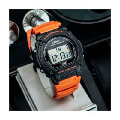 RELOJ CASIO HOMBRE DIGITAL W-219H-4AV - 6