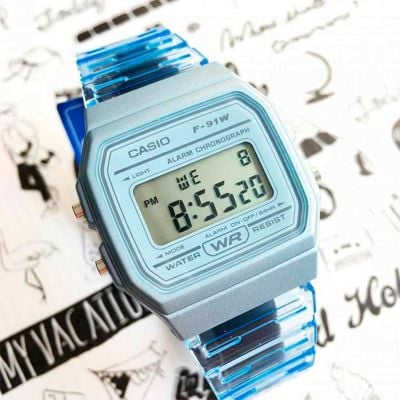 RELOJ CASIO MUJER DIGITAL F-91WS-2 - 2