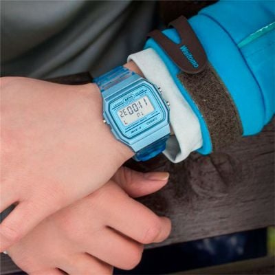 RELOJ CASIO MUJER DIGITAL F-91WS-2 - 5