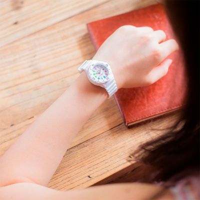 RELOJ CASIO MUJER ANÁLOGO LRW-200H-7BV - 5