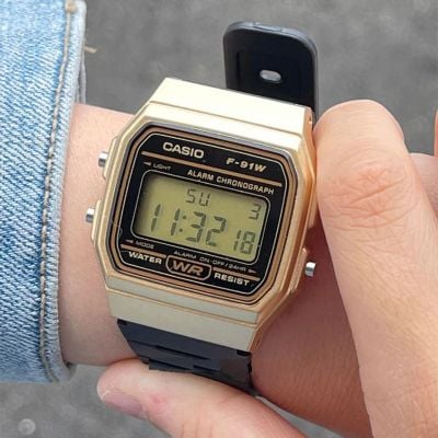 RELOJ CASIO UNISEX DIGITAL F-91WM-9A - 2