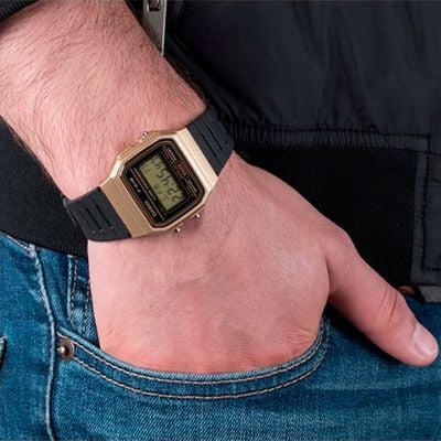 RELOJ CASIO UNISEX DIGITAL F-91WM-9A - 4