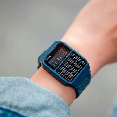 RELOJ CASIO HOMBRE DIGITAL CALCULADORA CA-53WF-2B - 3