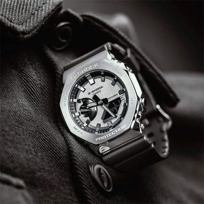 RELOJ CASIO G-SHOCK HOMBRE ANÁLOGO GM-2100-1A - 4