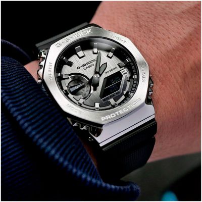 RELOJ CASIO G-SHOCK HOMBRE ANÁLOGO GM-2100-1A - 6