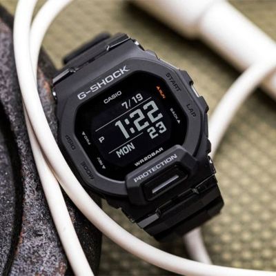 RELOJ CASIO G-SHOCK HOMBRE DIGITAL GBD-200-1 BLUETOOTH - 4