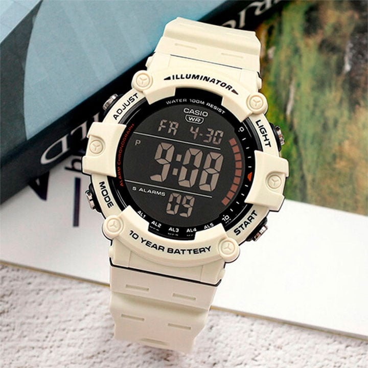 RELOJ CASIO AE-1500WH-8B2V BEIGE - 3