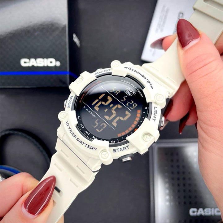 RELOJ CASIO AE-1500WH-8B2V BEIGE - 9