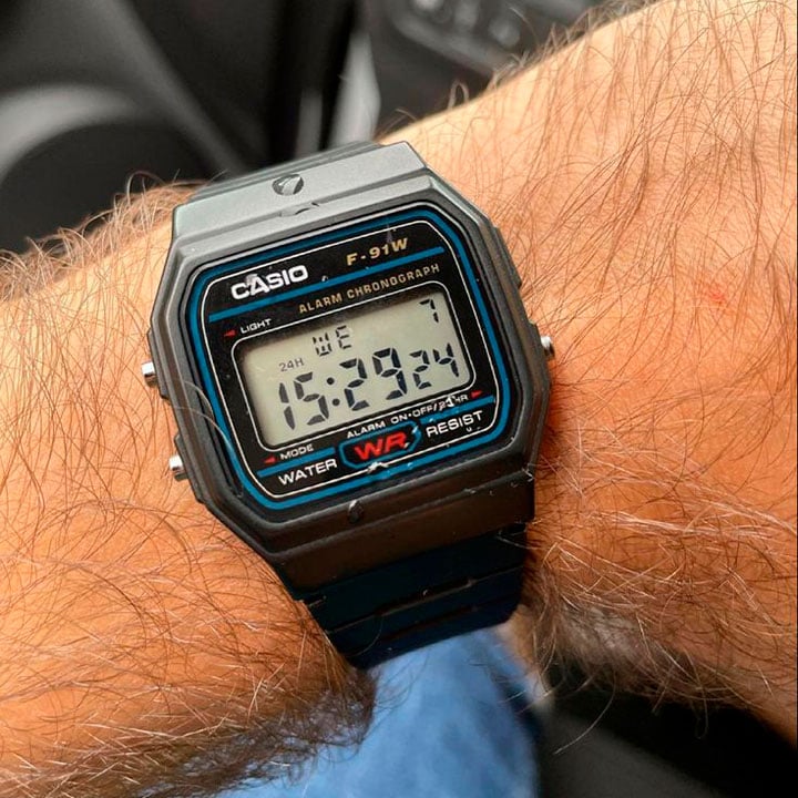 RELOJ CASIO F-91W-1 - 6